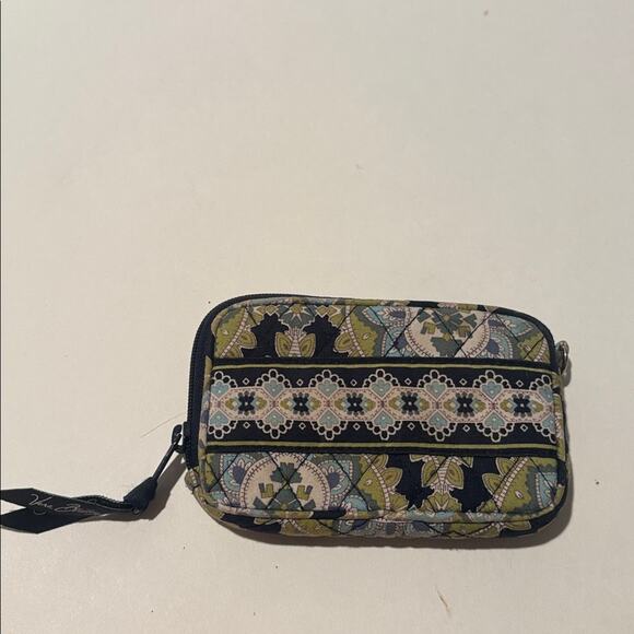 Vera Bradley small card and coin wallet with zipper - Picture 3 of 5